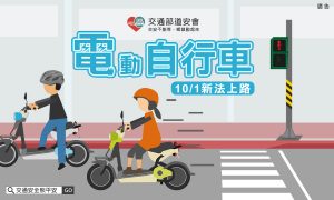 電動自行車10/1新法上路