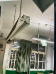 315 講台上的燈座、電燈壞掉