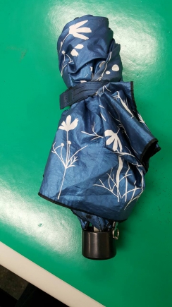 淺藍色雨傘